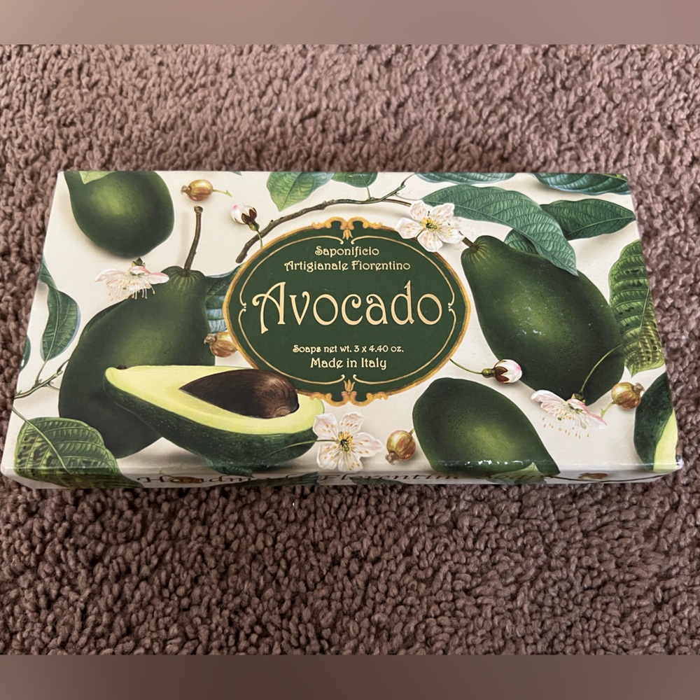 Avacado soap from Italy, never opened, never used